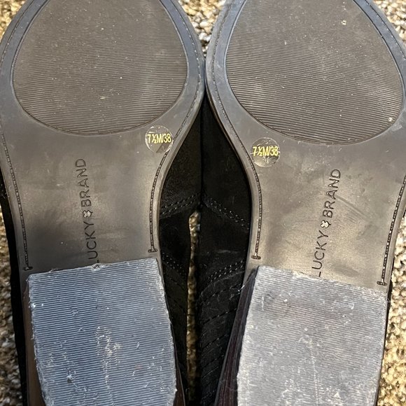 Lucky Brand Suede Booties - Picture 4 of 4